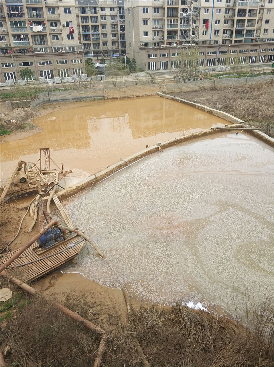 开州沉淀池淤泥清理-厂区废水池淤泥清淤